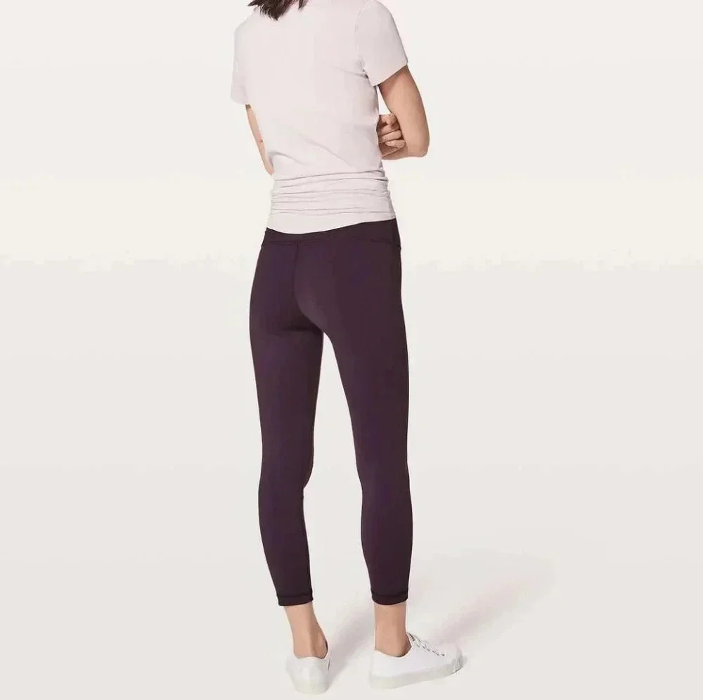 Lululemon High Times Pant Color Black Cherry Size 4